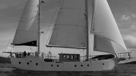 Sailing kyles of bute